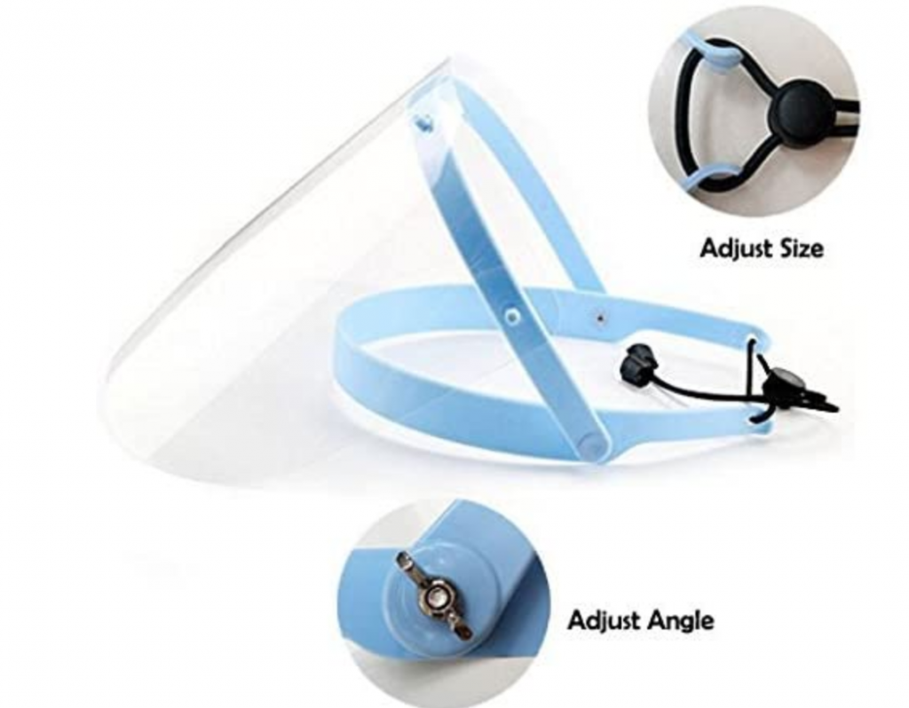 Adjustable Face Shield Biz Incubate